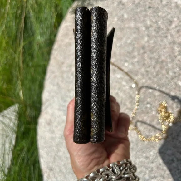 Louis Vuitton Mini Brown Monogram Wallet Crossbody - Picture 7 of 7